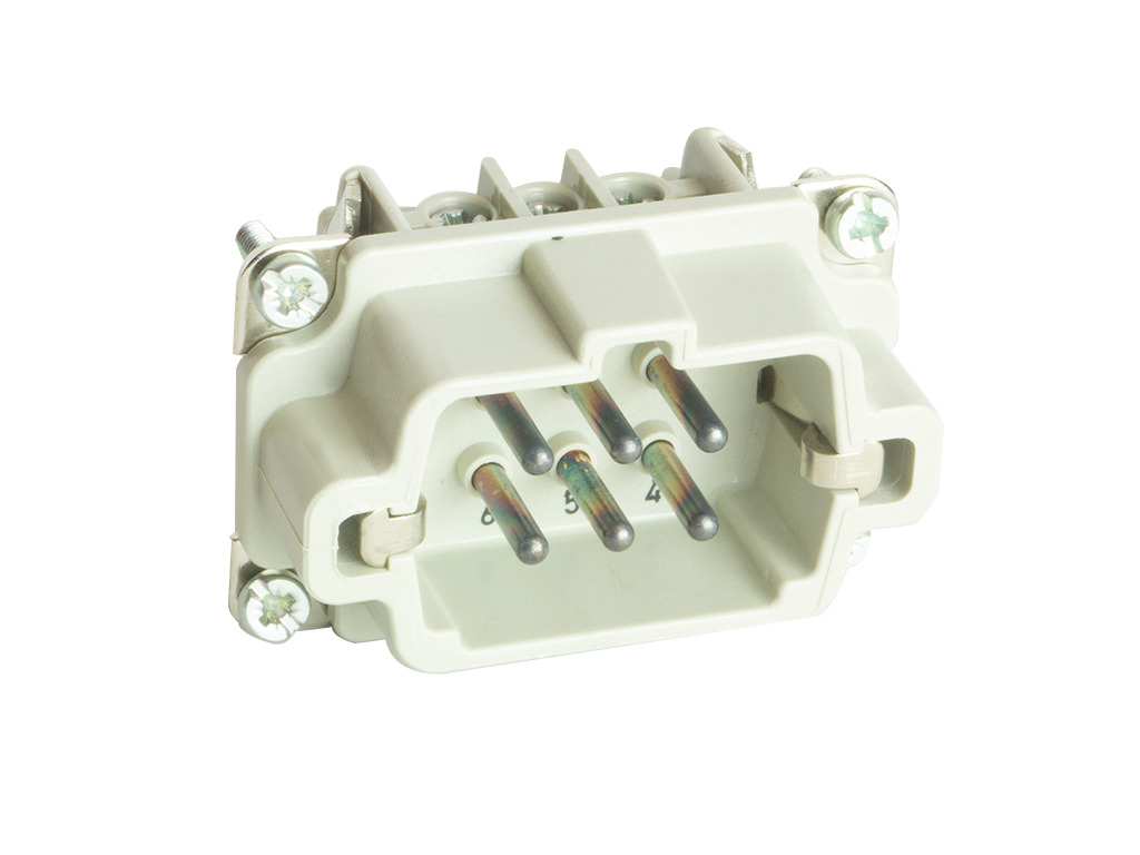 AMPHENOL AISLANTE MACHO 6 CONTACTOS