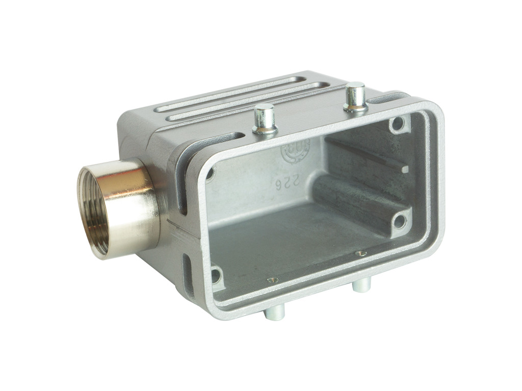 AMPHENOL CARCASA ACODADA PG 16 10 CONTACTOS