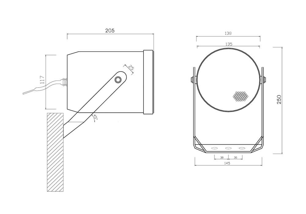 CS 306 T Dimensiones