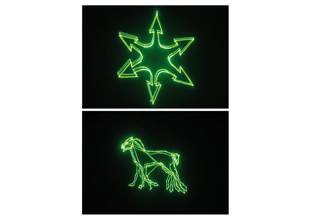 LX 100 RGB Efectos