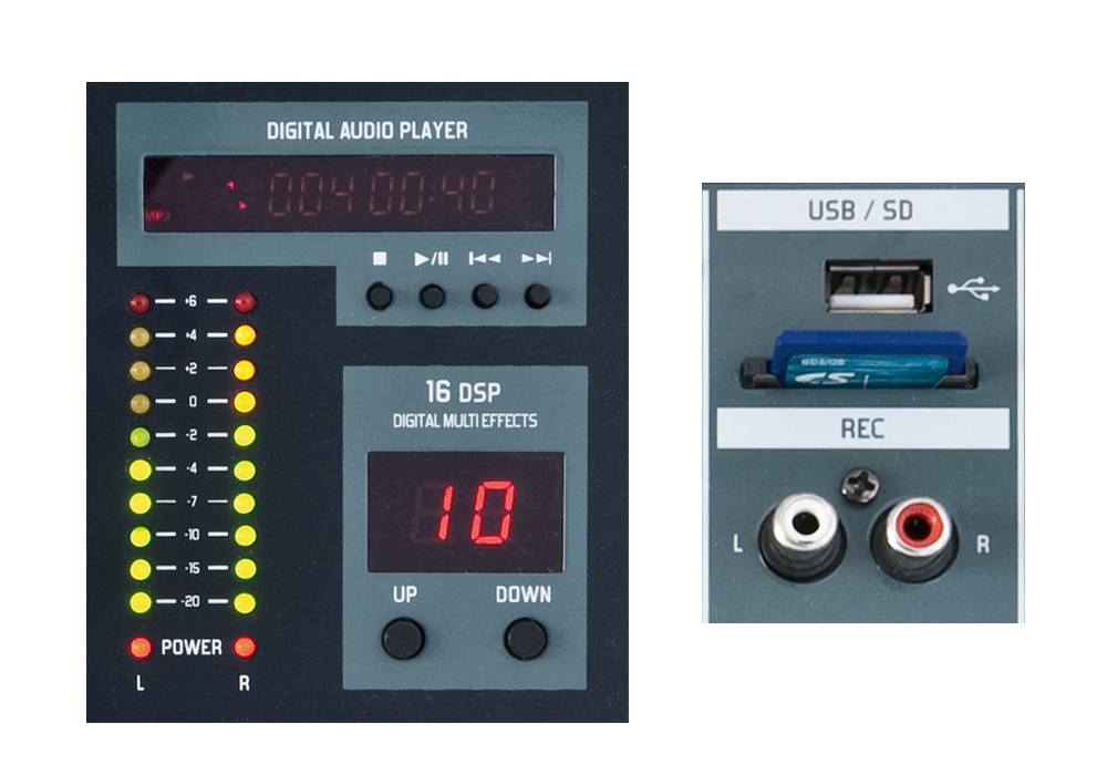 MPM 8302 USB Detalle